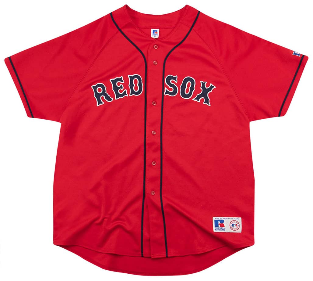 2003-04 Boston Red Sox Russell Athletic Jersey (Alternate) XXL