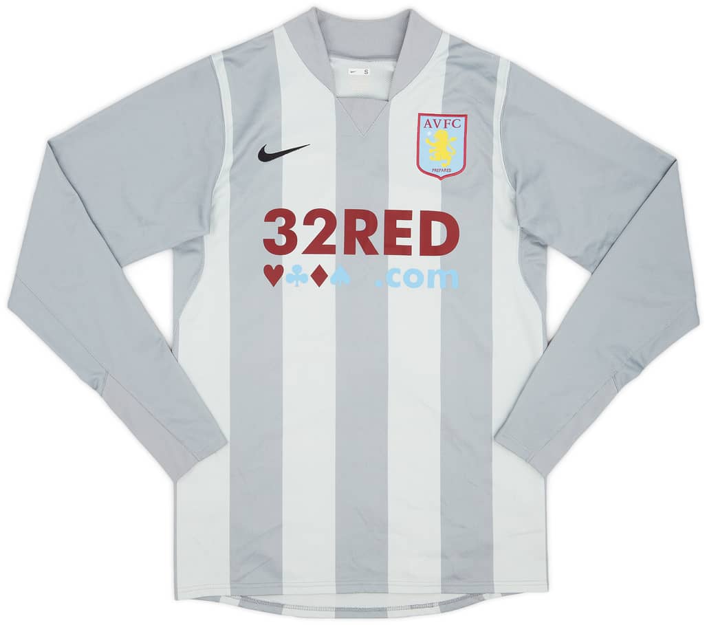 2007-08 Aston Villa Player Issue GK Shirt - 8/10 - (S)