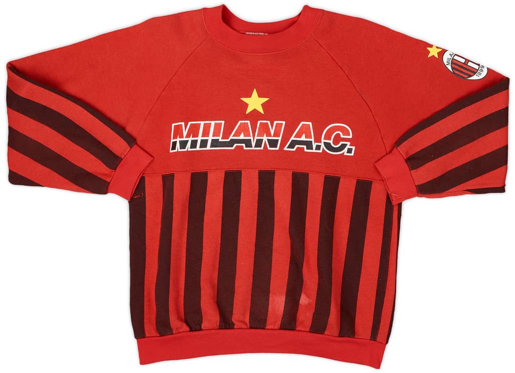 1990-91 AC Milan Le Felpe Dei Grandi Sweat Top - 4/10 - (S)