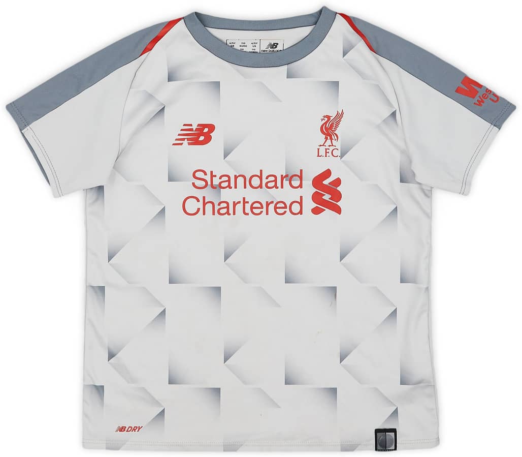 2018-19 Liverpool Third Shirt - 7/10 - (4-5 Years)