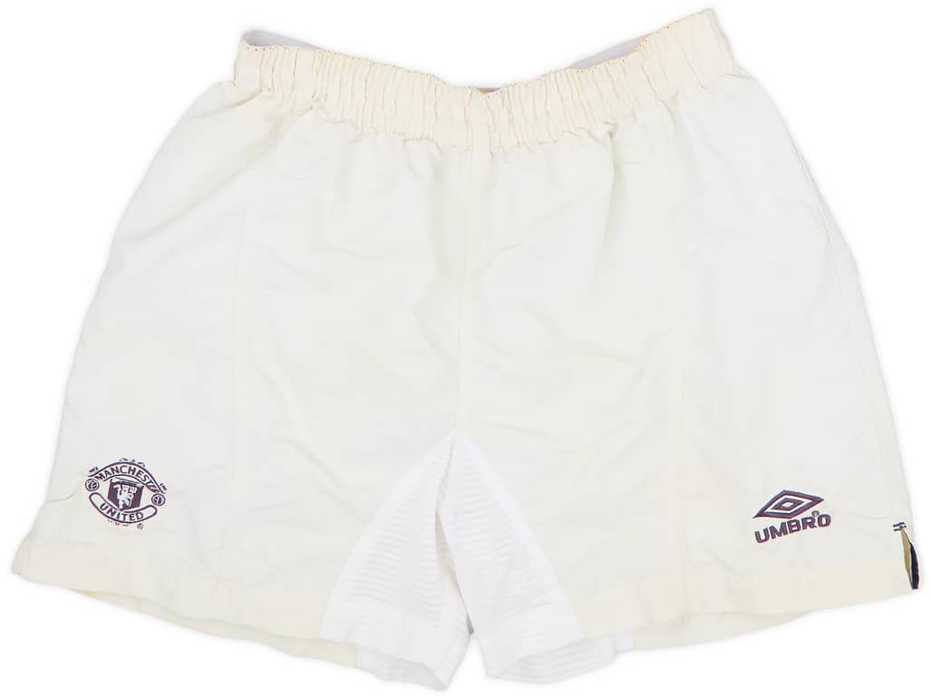 1999-00 Manchester United Away Alternate Shorts - 5/10 - (S)