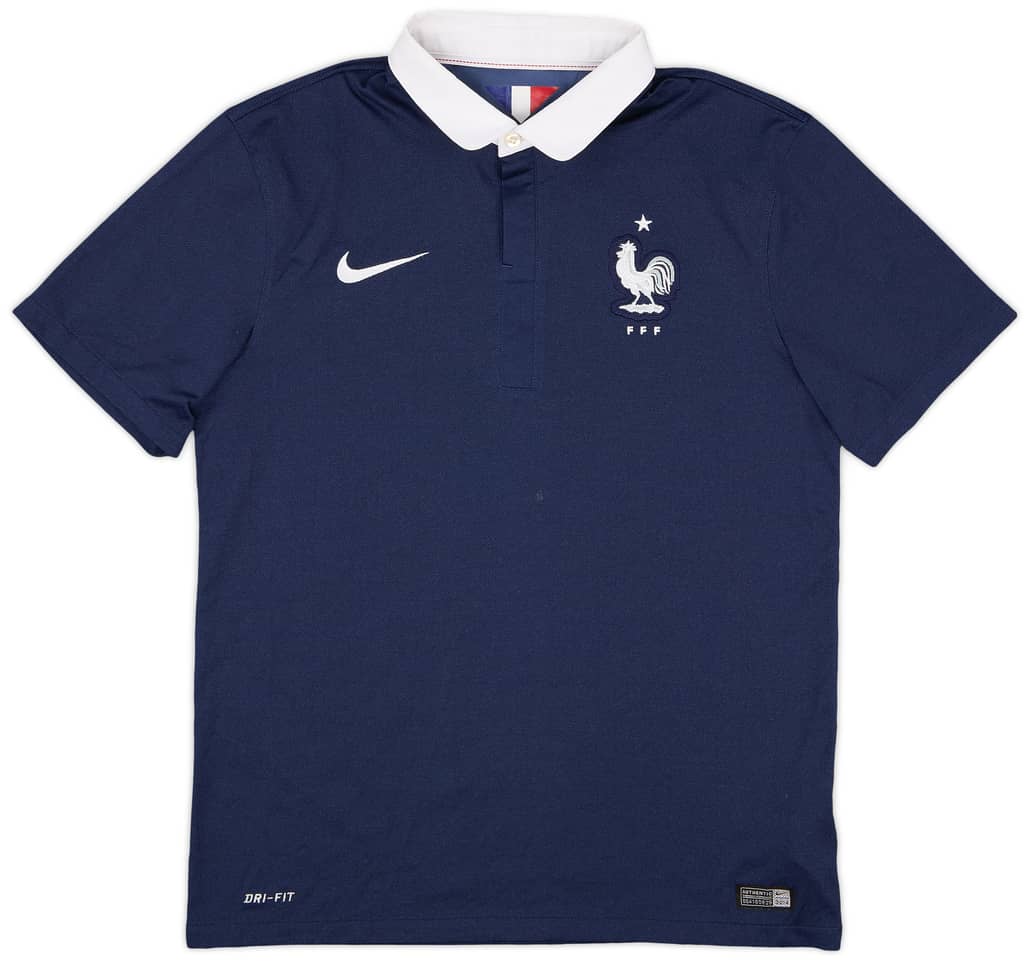 2014-15 France Home Shirt - 8/10 - (M)