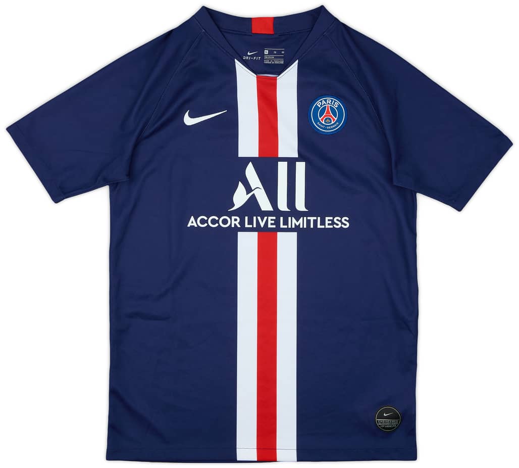 2019-20 Paris Saint-Germain Home Shirt - 8/10 - (XL.Boys)