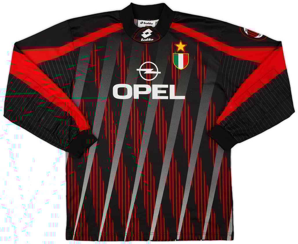 1996-97 AC Milan GK Shirt - 8/10 - (XL.Boys)