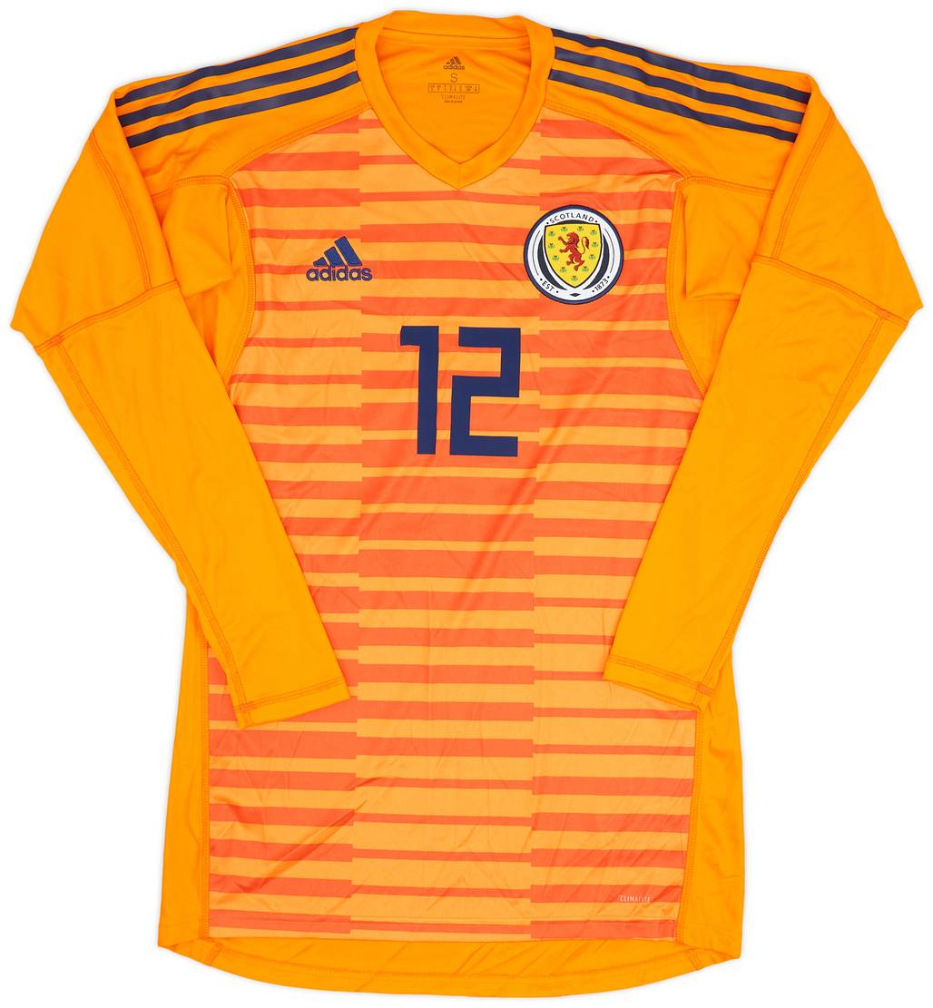 2017-18 Scotland GK Away Shirt #12 - 8/10 - (S)
