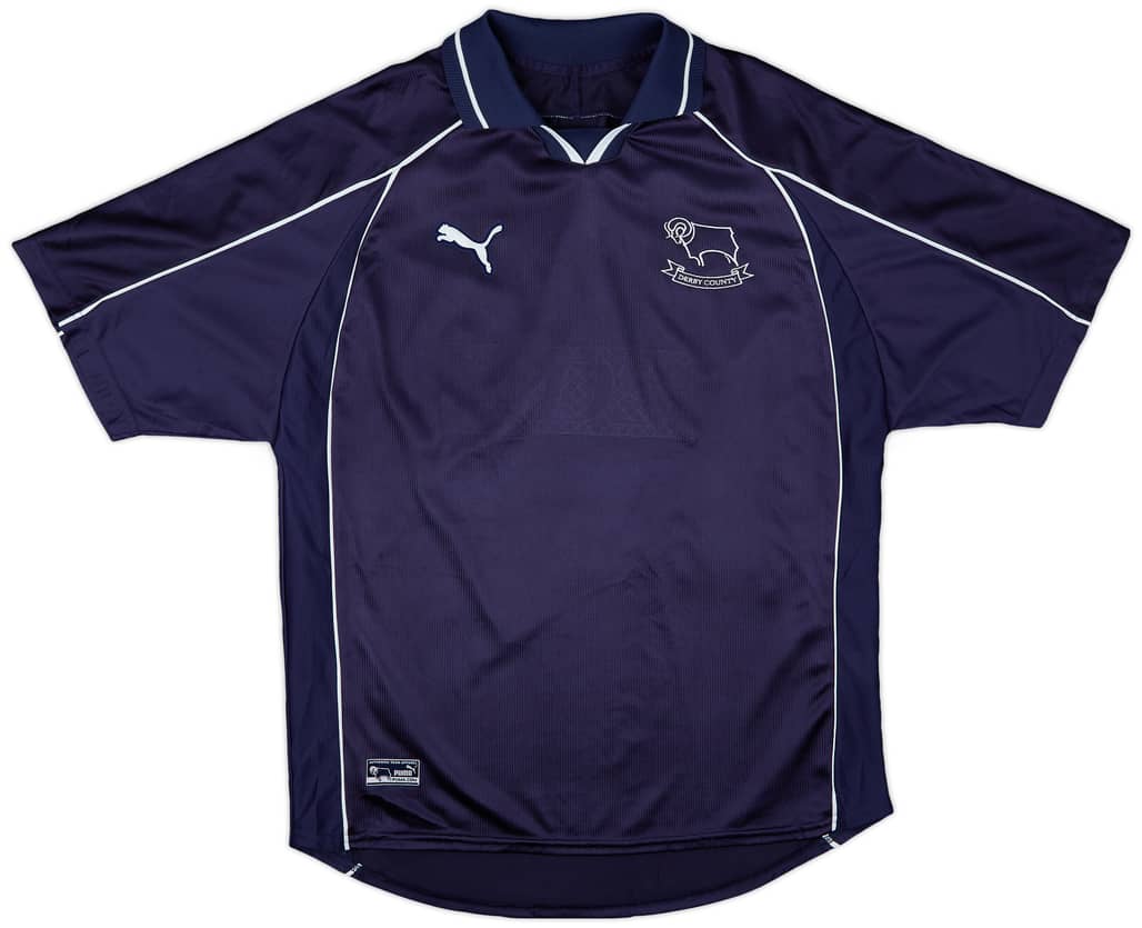 2000-01 Derby County Away Shirt - 4/10 - (XL)