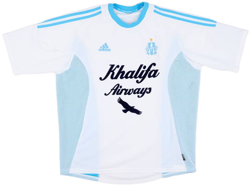 2002-03 Olympique Marseille Home Shirt - 5/10 - (XL)