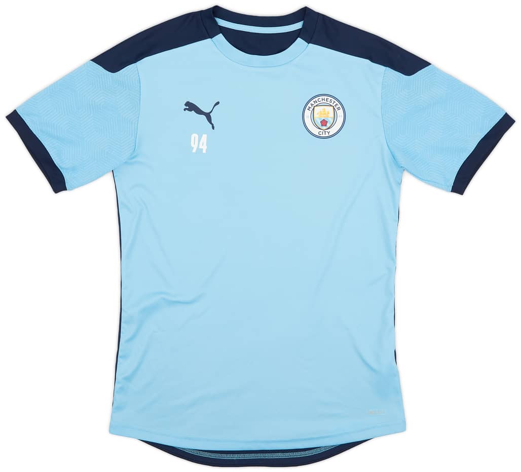 2019-20 Manchester City Player Issue Puma Training Shirt #94 - 9/10 - (S)