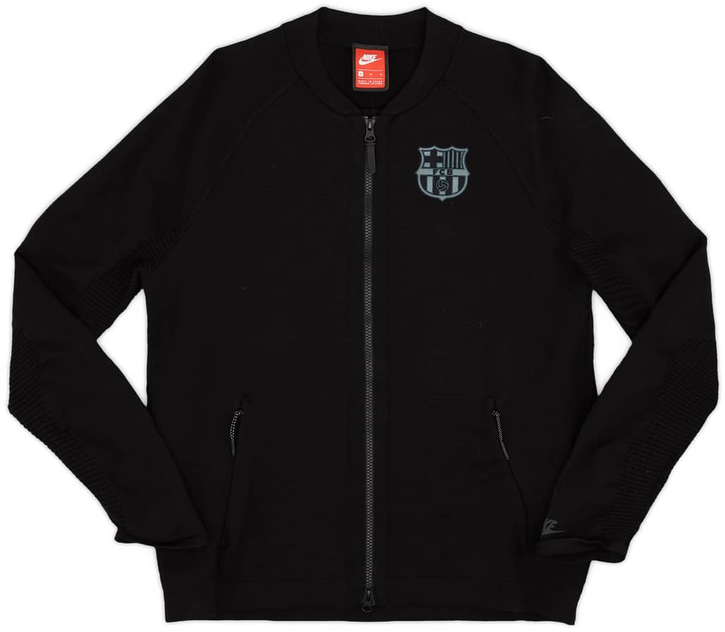 2017-18 Barcelona Nike Track Jacket - 9/10 - (M) 2017-18 Barcelona Nike Track Jacket - 9/10 - (M)
