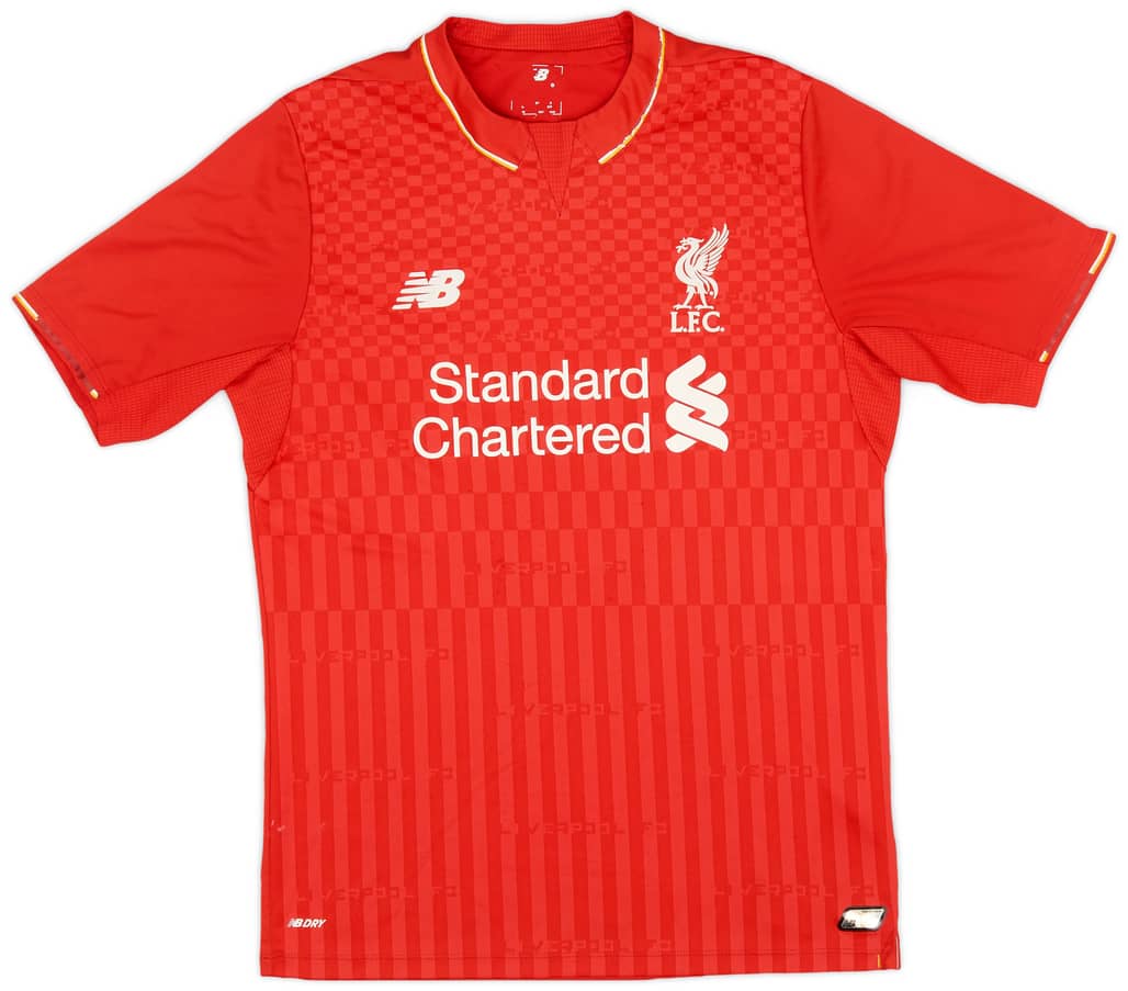 2015-16 Liverpool Home Shirt - 6/10 - (XL.Boys)
