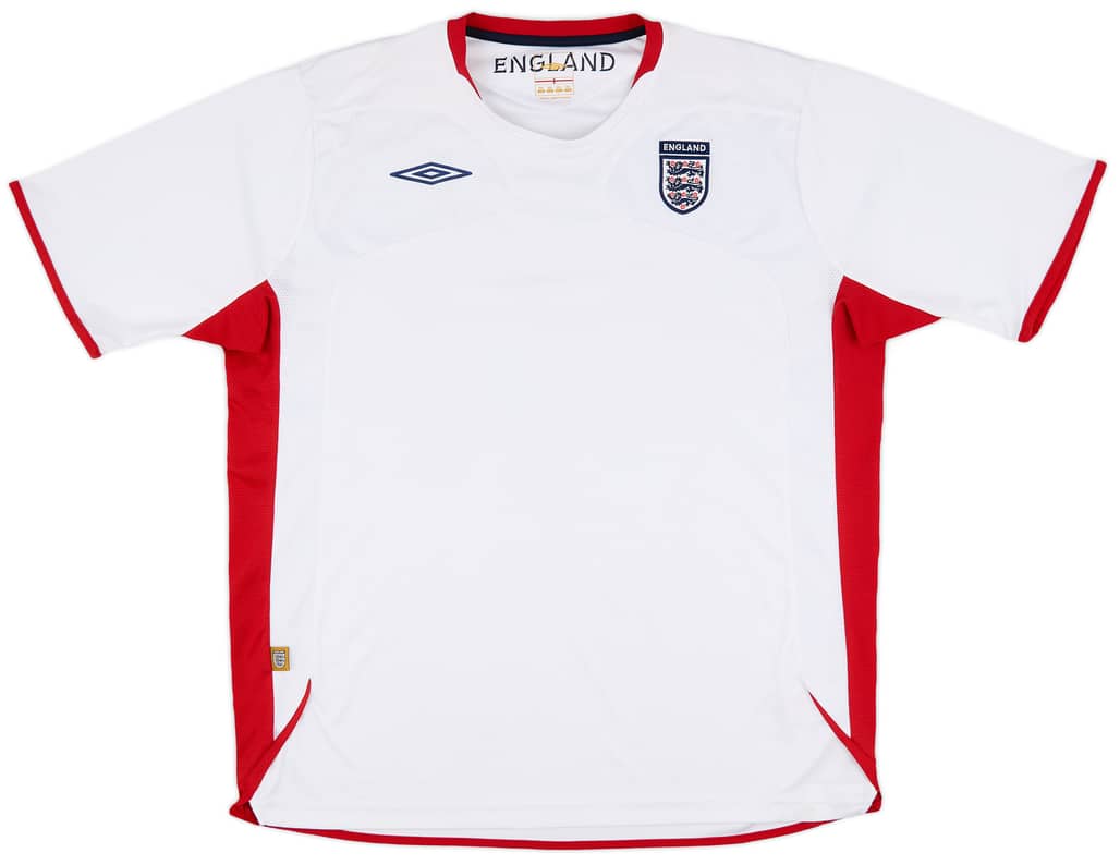 2005-06 England Umbro Training Shirt - 9/10 - (XXL)
