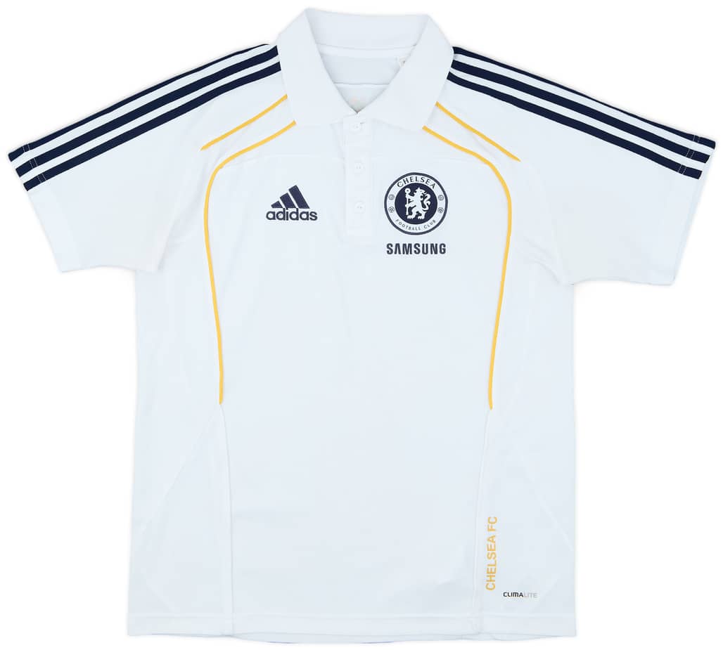 2010-11 Chelsea adidas Polo Shirt - 7/10 - (S)