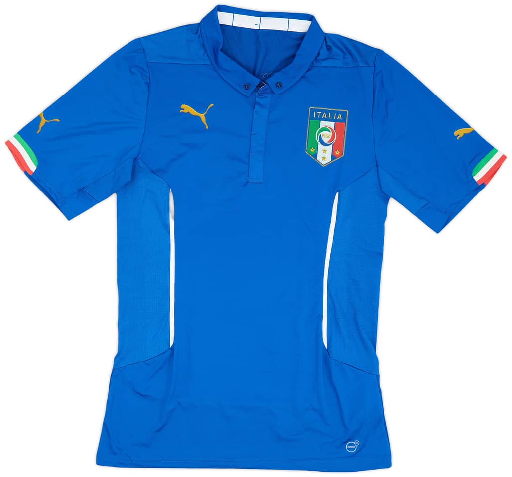 2014-15 Italy Authentic Home Shirt - 9/10 - (XXL)