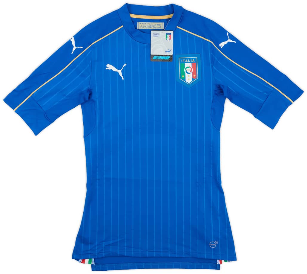 2016-17 Italy Player Issue (ACTV Fit) Home Shirt - 10/10 - (M)