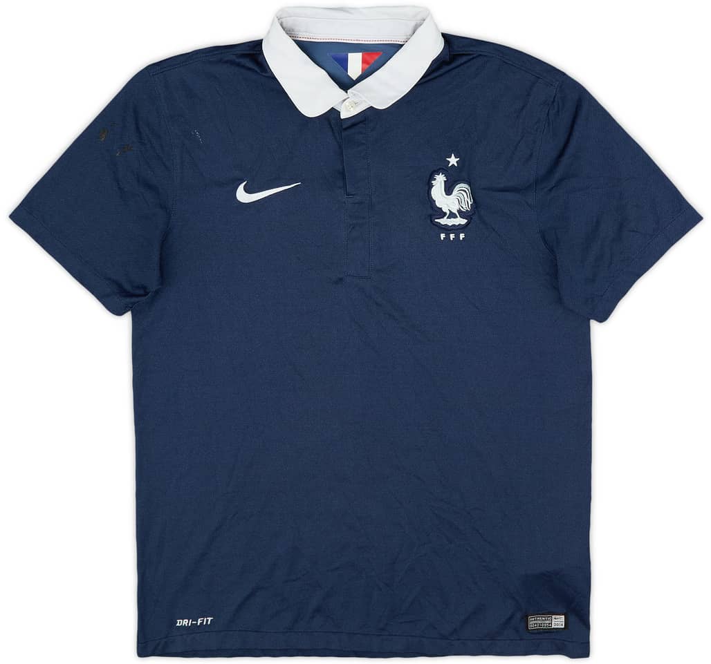 2014-15 France Home Shirt - 5/10 - (M)