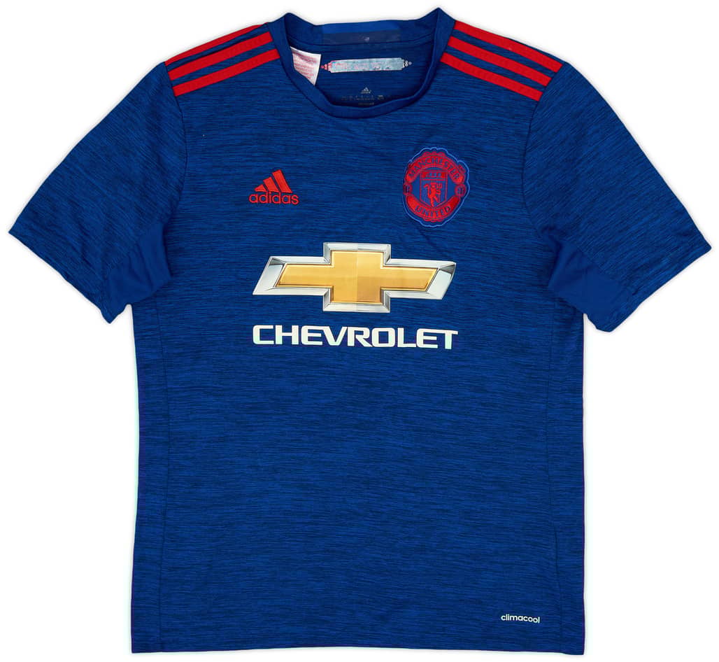 2016-17 Manchester United Away Shirt - 8/10 - (XL.Boys)