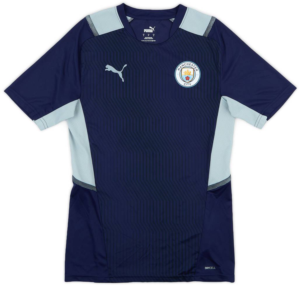 2021-22 Manchester City Puma Training Shirt - 9/10 - (S)