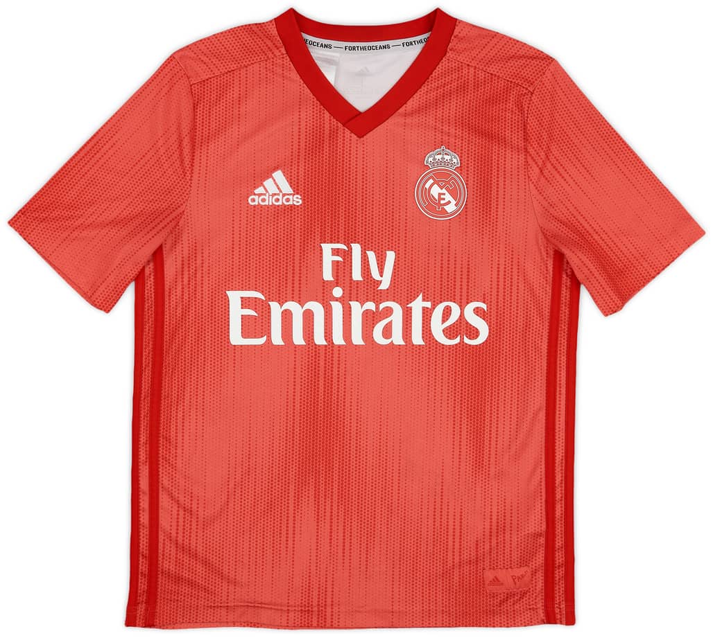 2018-19 Real Madrid Third Shirt - 8/10 - (L.Boys)