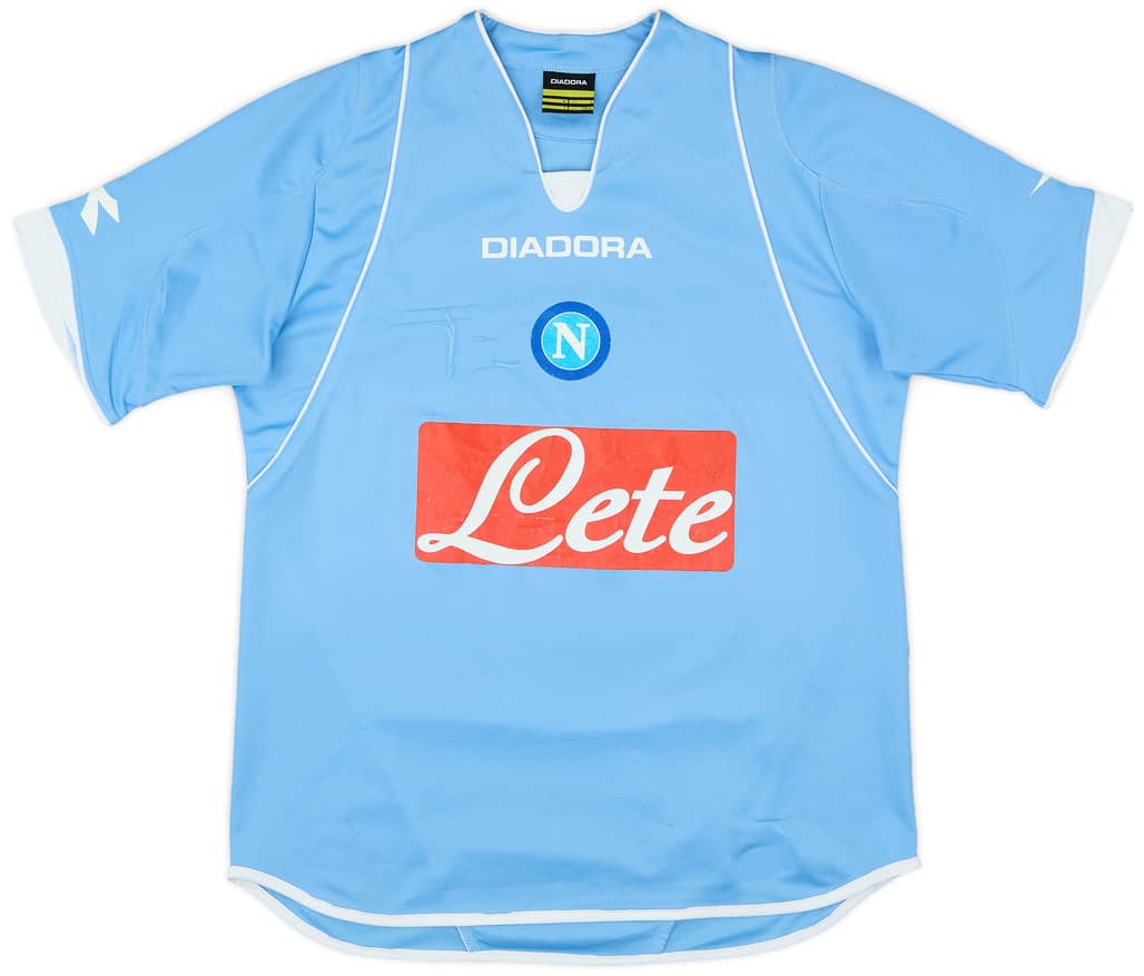 2007-08 Napoli Home Shirt - 7/10 - (S)