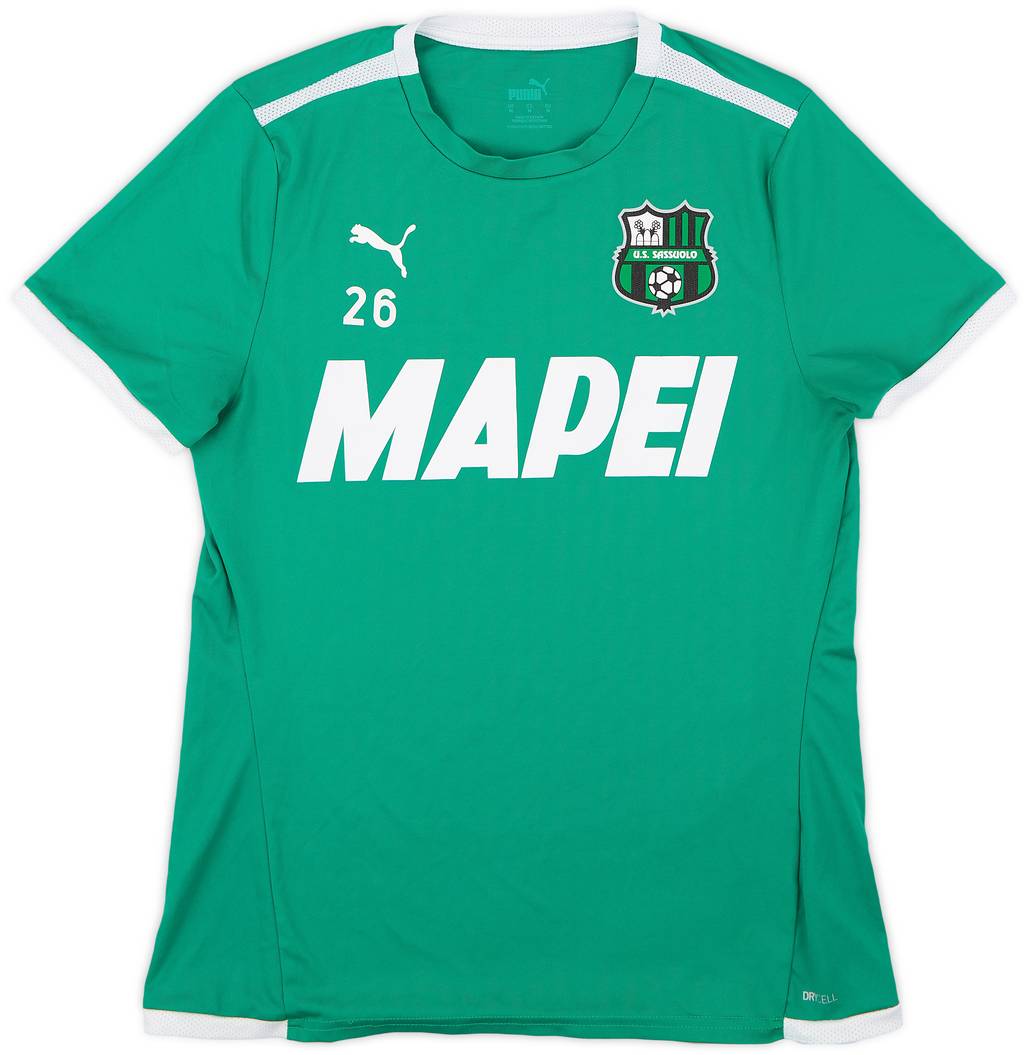 2021-22 Sassuolo Puma Player Issue Training Shirt #26 - 10/10 - (M)