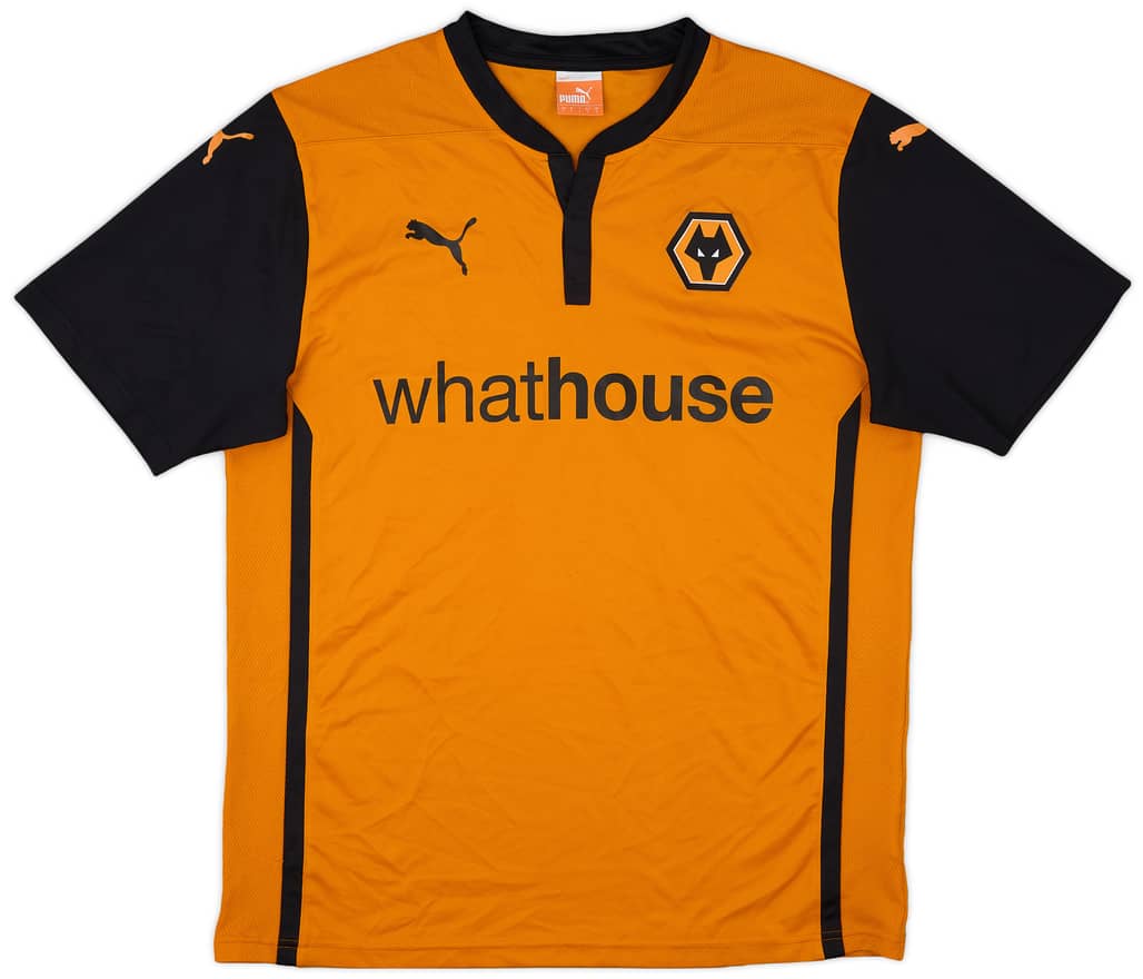 2014-15 Wolves Home Shirt - 8/10 - (L)