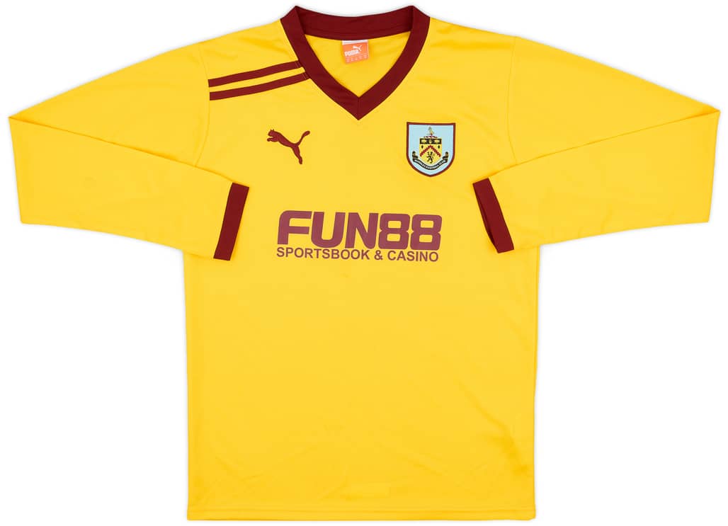 2011-12 Burnley Away L/S Shirt - 8/10 - (M)
