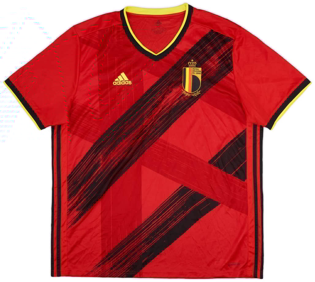 2020-21 Belgium Home Shirt - 6/10 - (XL)