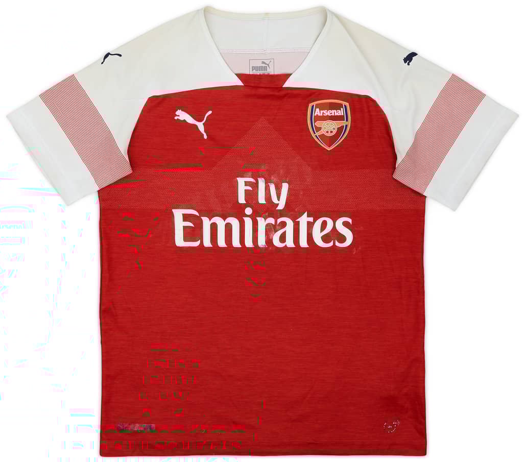 2018-19 Arsenal Home Shirt - 4/10 - (XL.Boys)