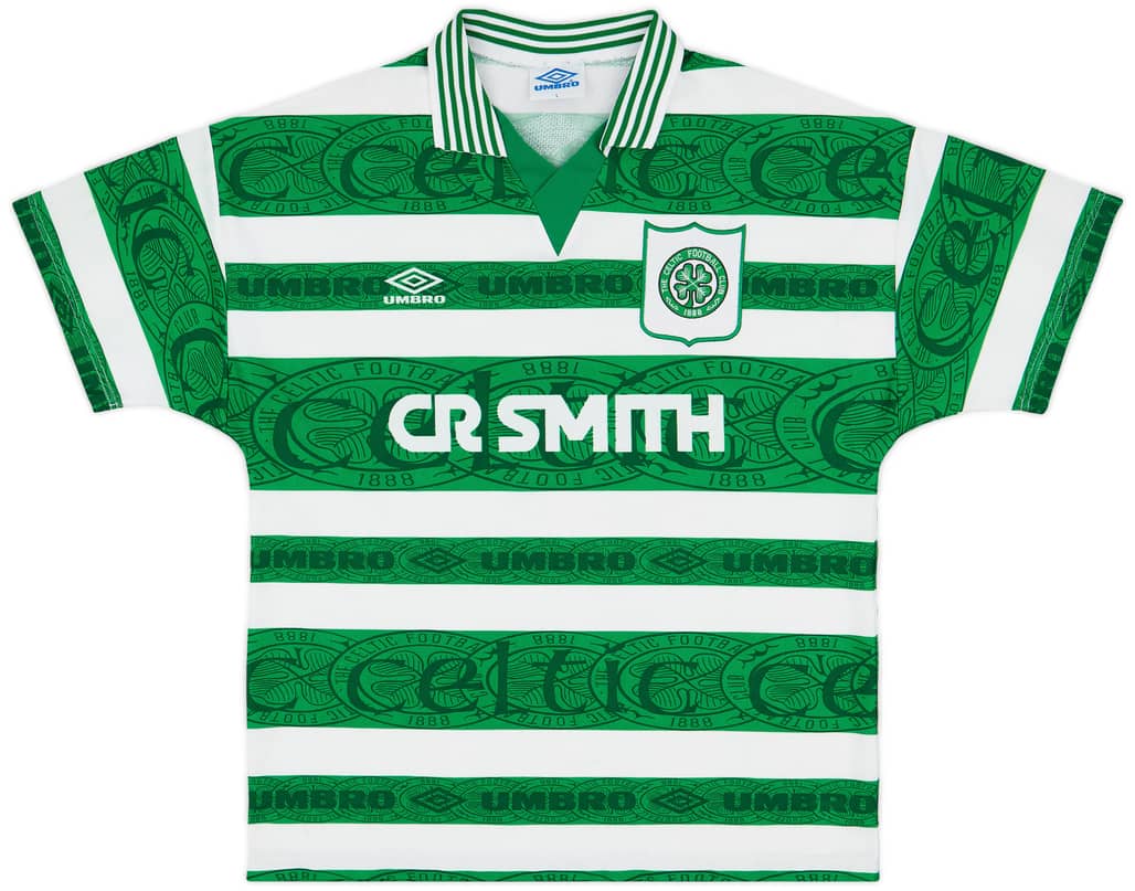 1995-97 Celtic Home Shirt - 7/10 - (L)