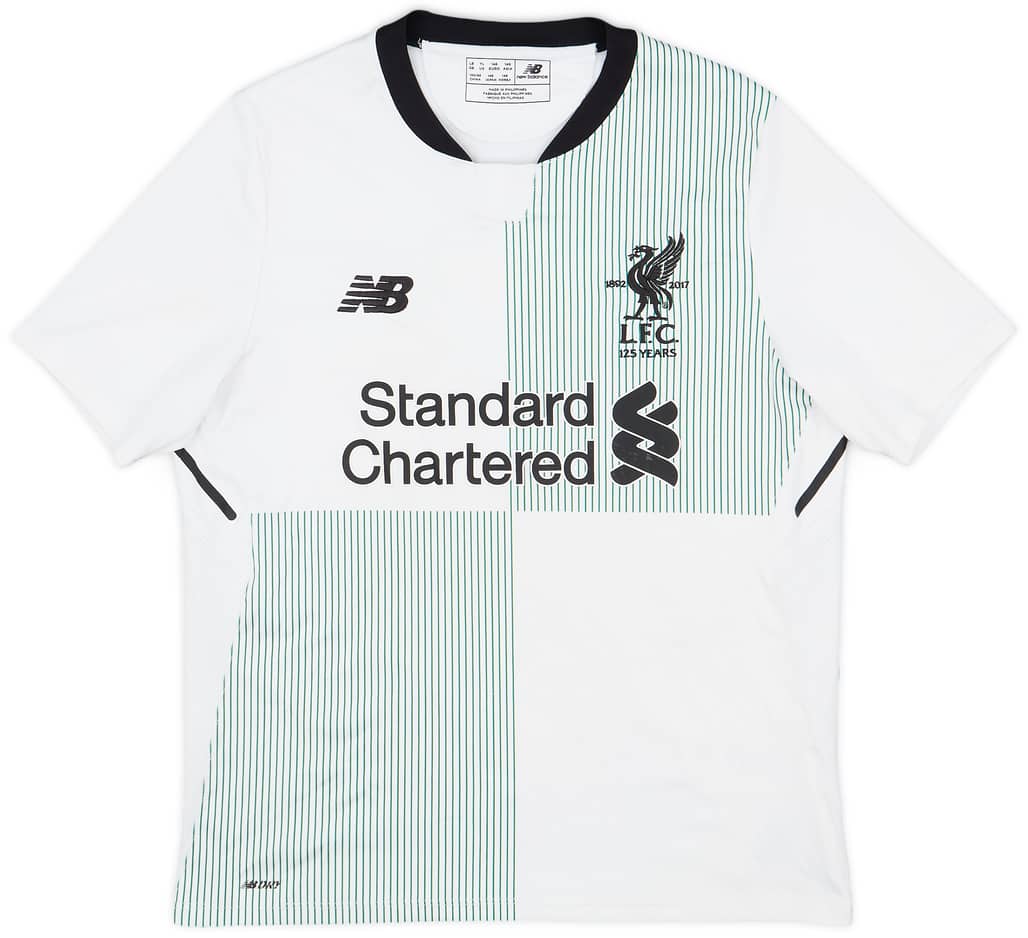 2017-18 Liverpool Away Shirt - 7/10 - (L.Boys)
