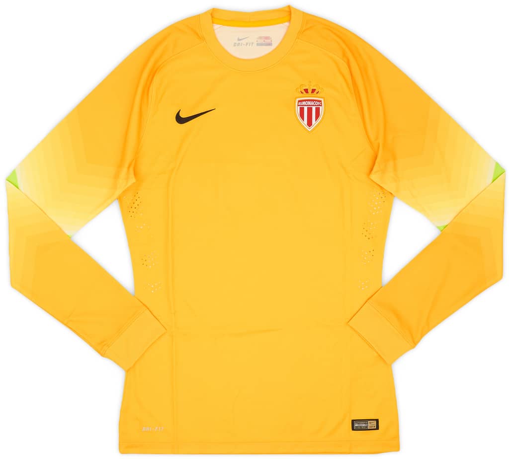 2014-15 Monaco Player Issue GK Shirt - 9/10 - (M)