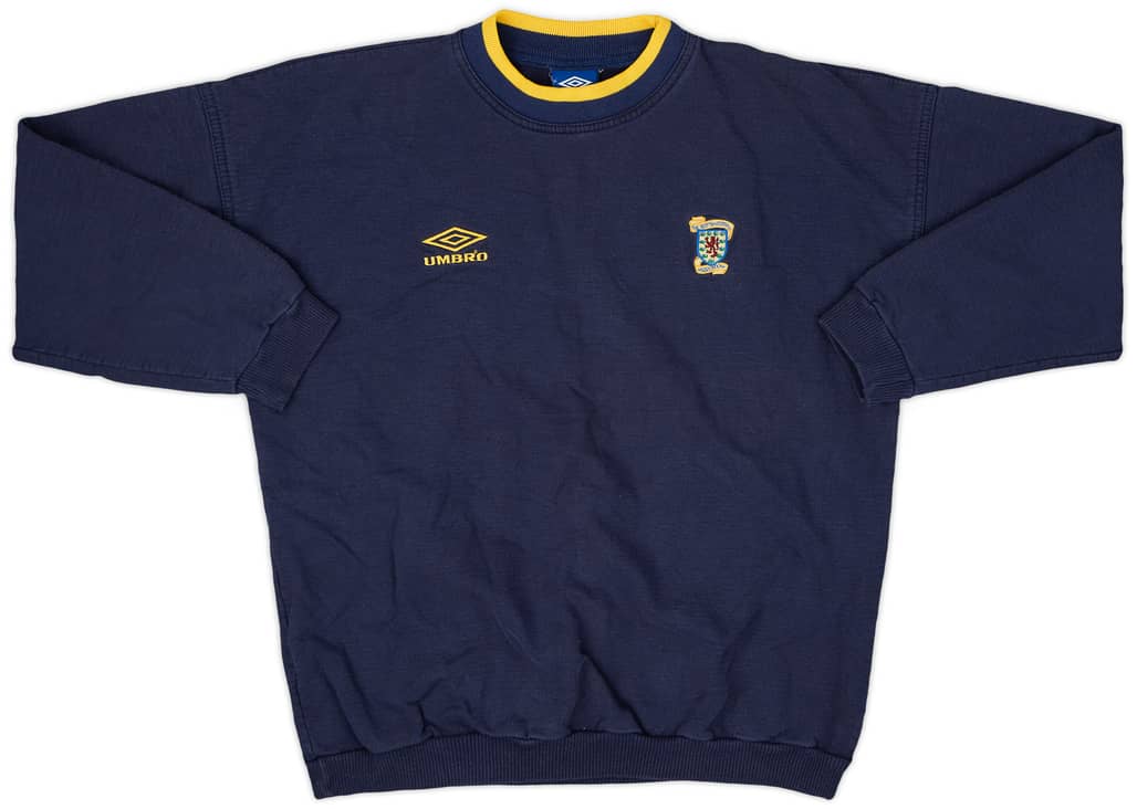 1998-00 Scotland Umbro Sweat Top - 8/10 - (M)