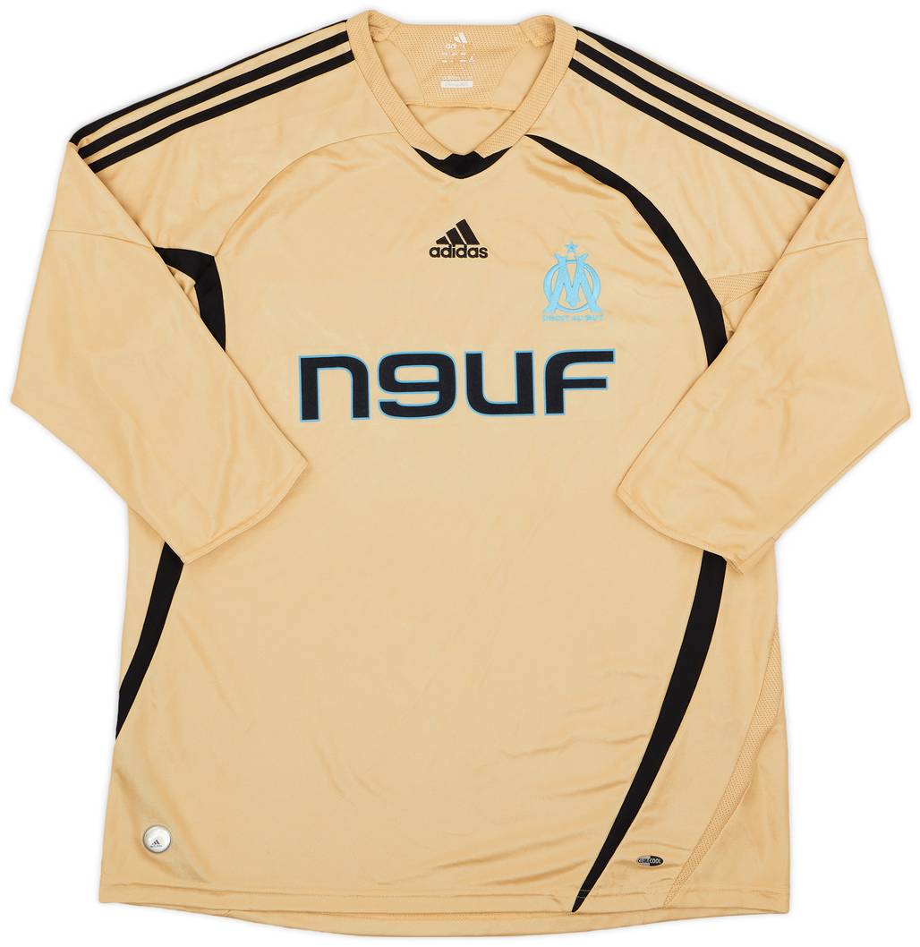 2008-09 Olympique Marseille Third L/S Shirt - 8/10 - (XL)