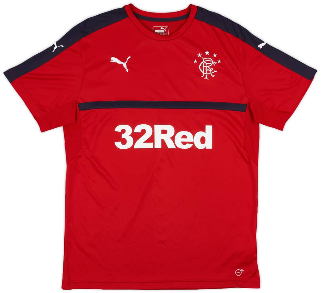 2016-17 Rangers Puma Training Shirt - 9/10 - (XL)
