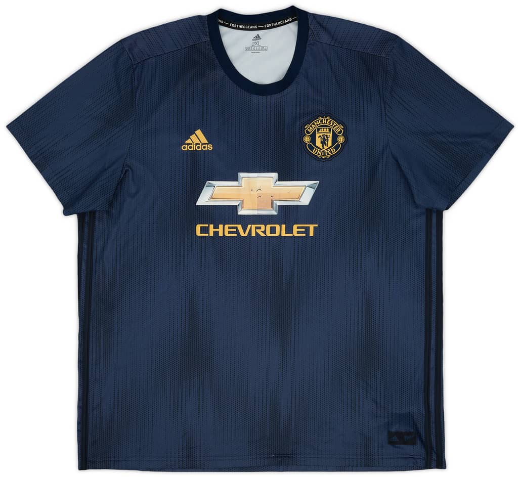2018-19 Manchester United Third Shirt - 5/10 - (XXL)