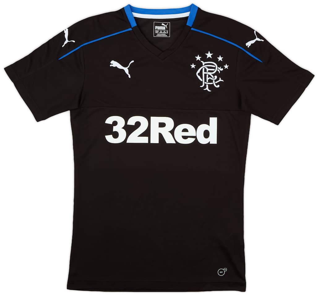 2017-18 Rangers Third Shirt - 10/10 - (XS)