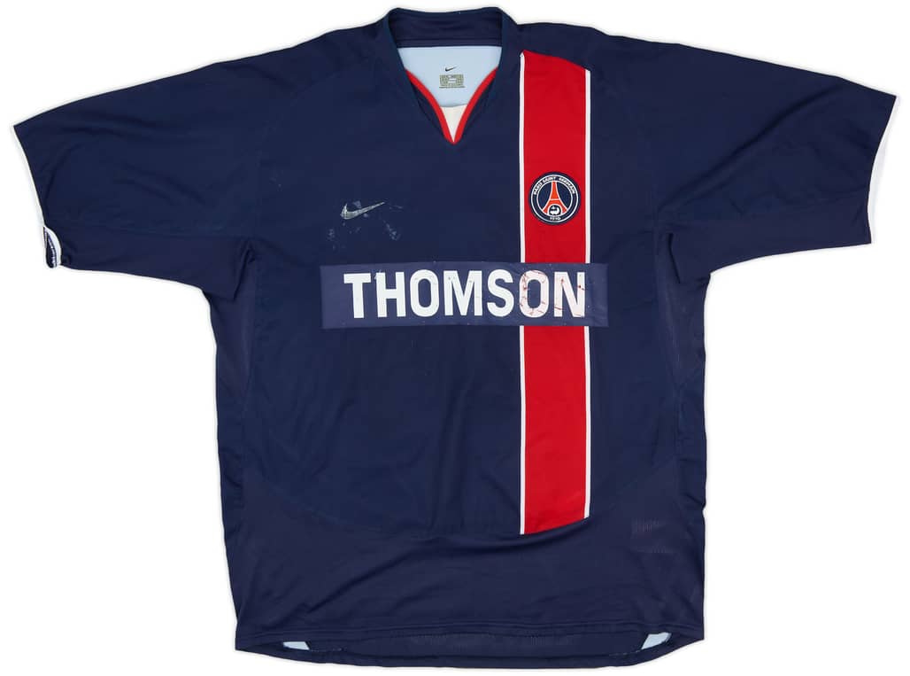2002-03 Paris Saint-Germain Home Shirt - 4/10 - (XL)