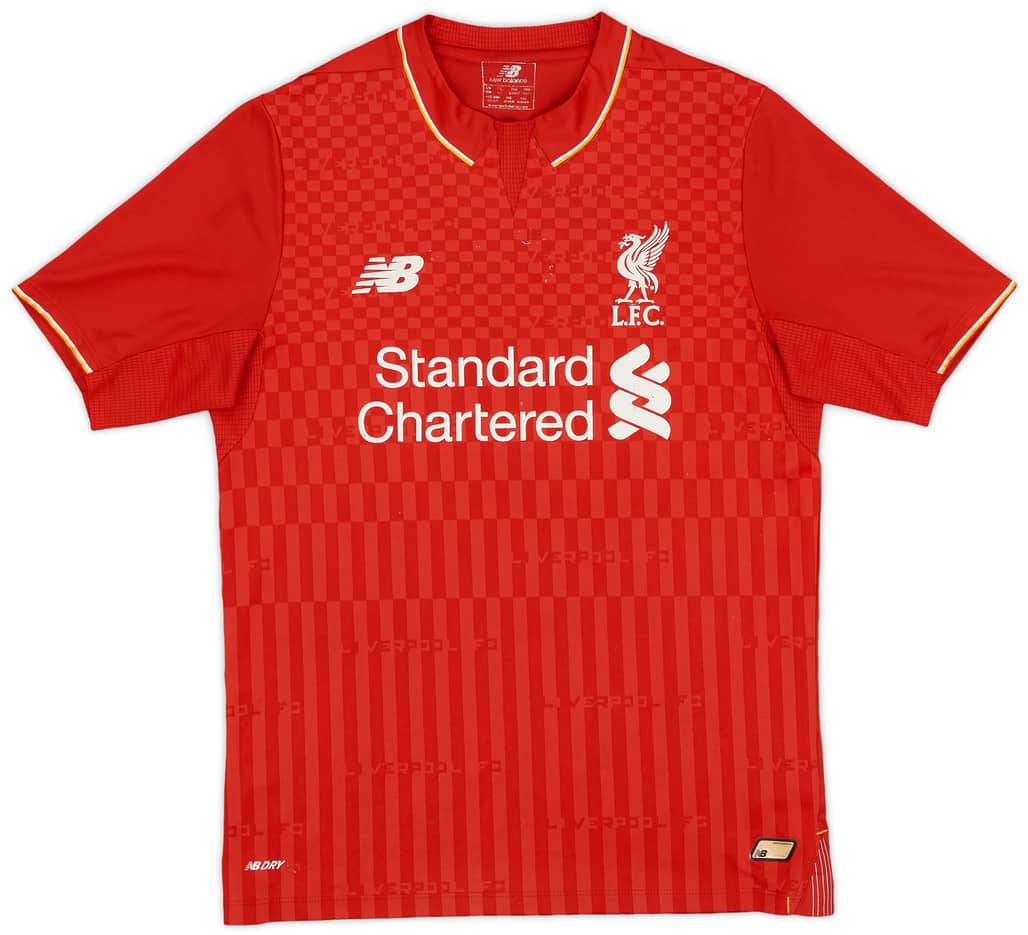 2015-16 Liverpool Home Shirt - 5/10 - (XL.Boys)