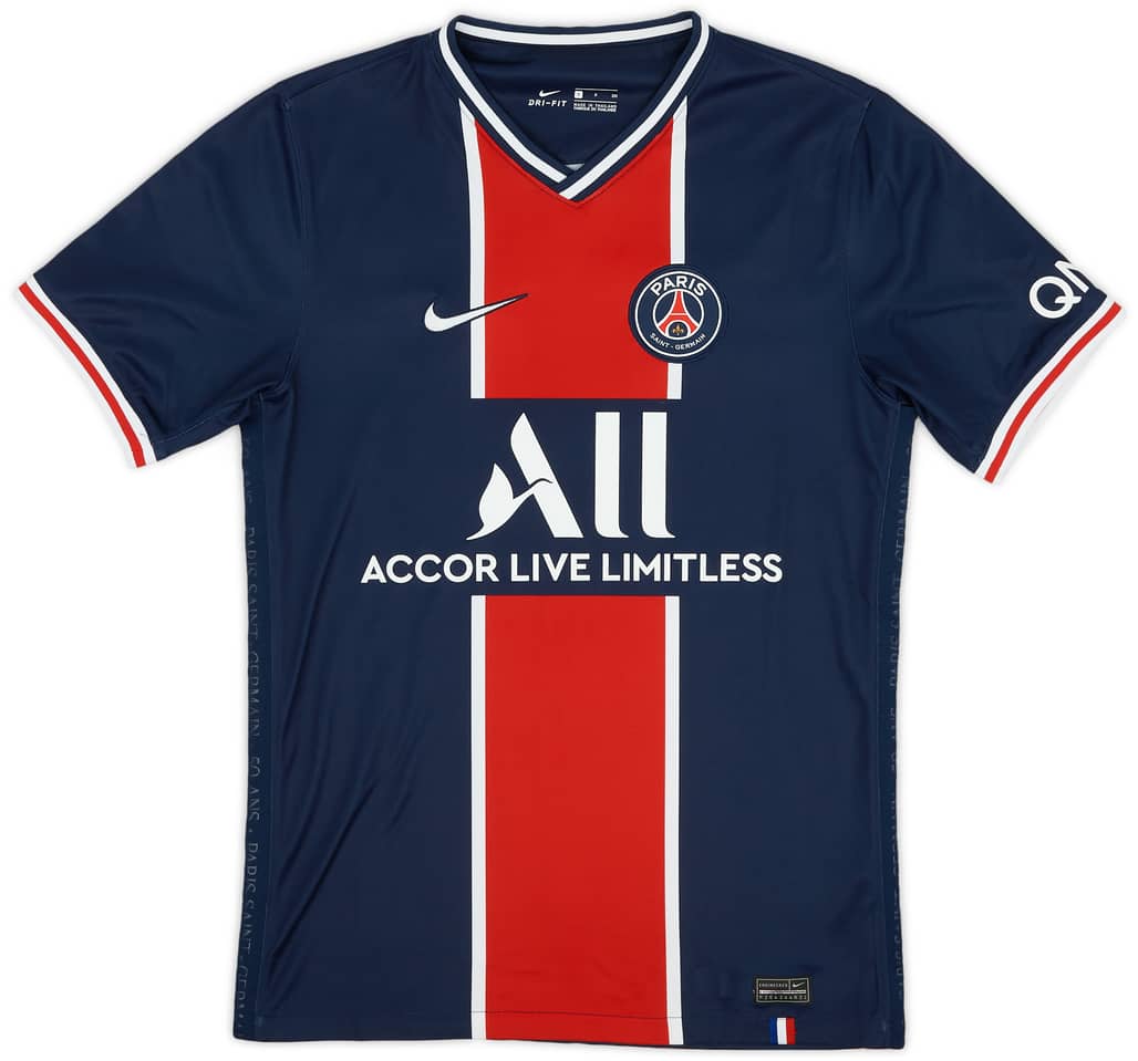 2020-21 Paris Saint-Germain Home Shirt - 10/10 - (S)