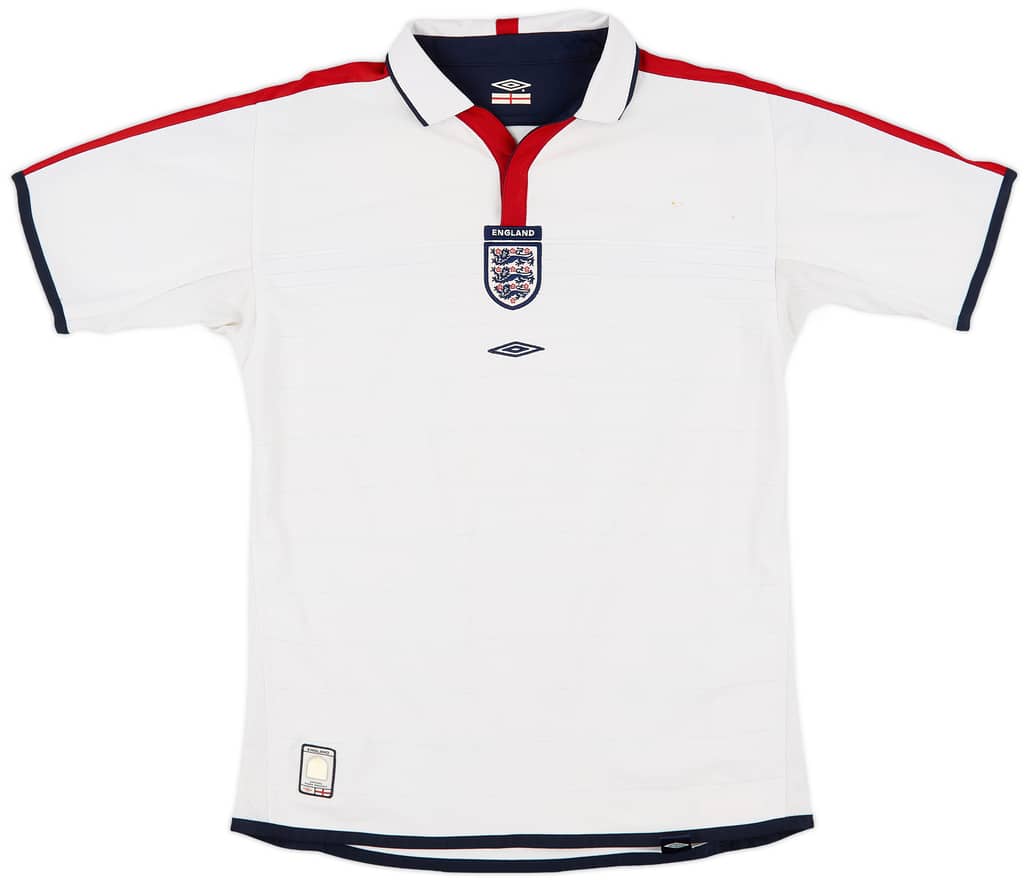 2003-05 England Home Shirt - 5/10 - (XL.Boys)