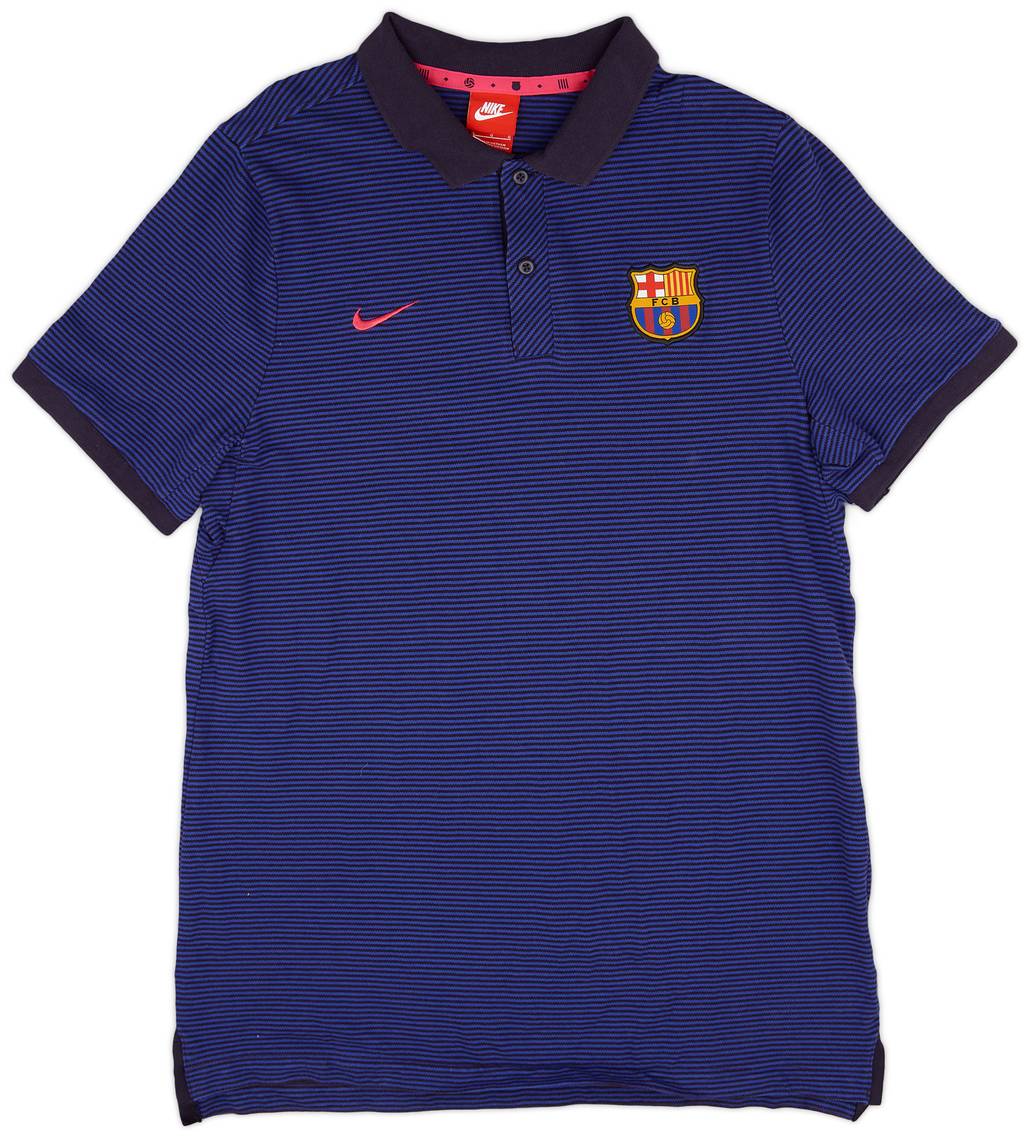 2016-17 Barcelona Nike Polo Shirt - 10/10 - (L)