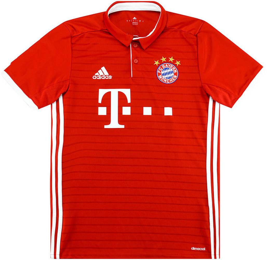 2016-17 Bayern Munich Home Shirt - 8/10 - (XL.Boys)
