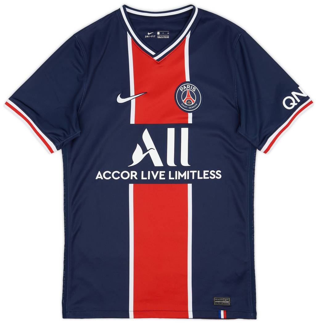 2020-21 Paris Saint-Germain Home Shirt - 9/10 - (S)