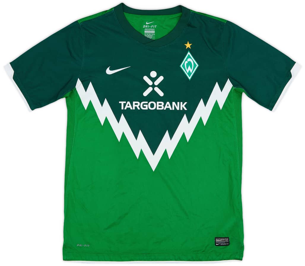 2010-11 Werder Bremen Home Shirt - 9/10 - (XL.Boys)