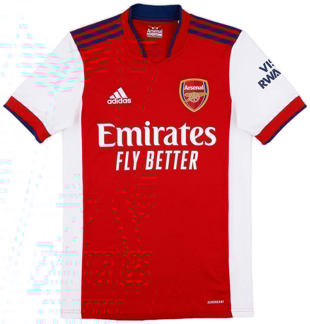 2021-22 Arsenal Home Shirt - 8/10 - (XS)