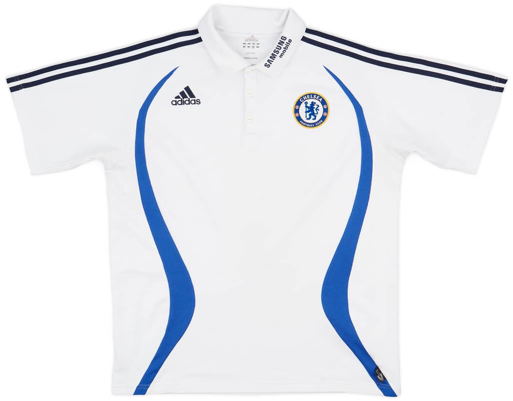 2006-07 Chelsea adidas Polo Shirt - 6/10 - (L)
