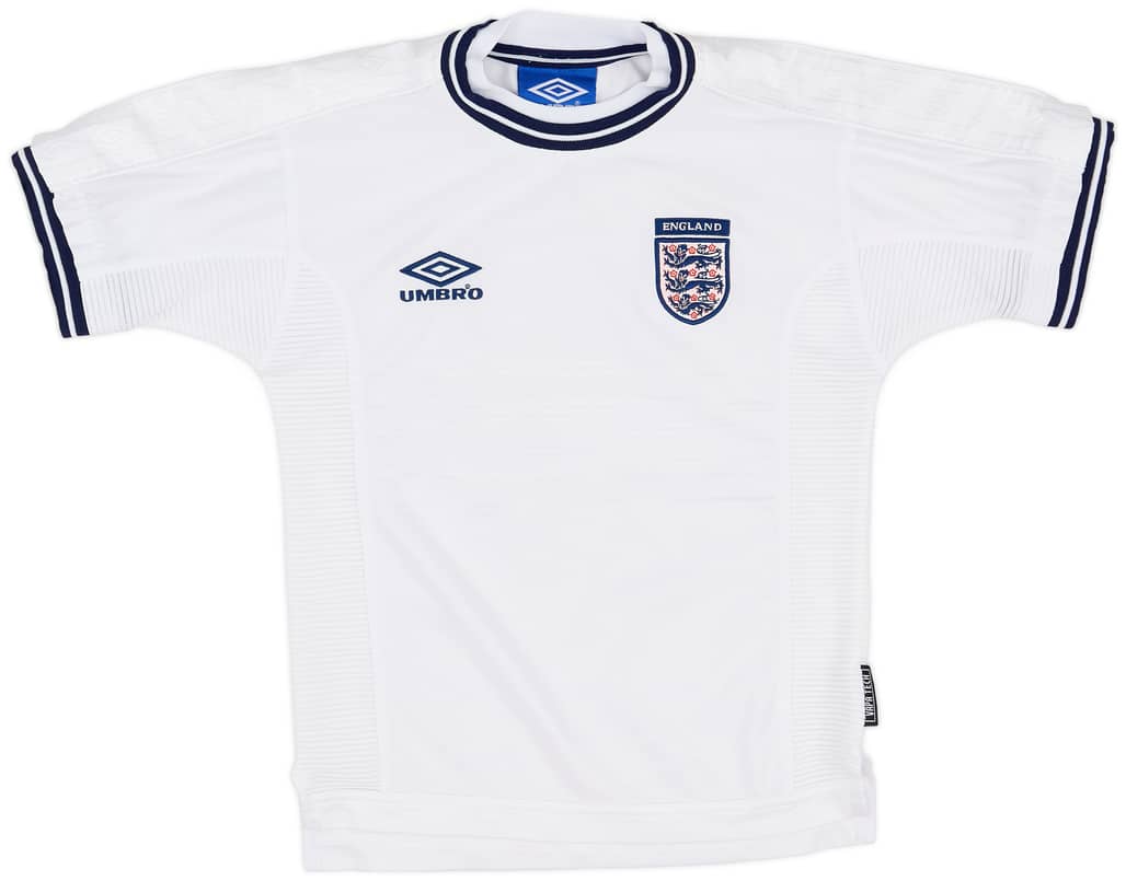 1999-01 England Home Shirt - 6/10 - (S.Boys)