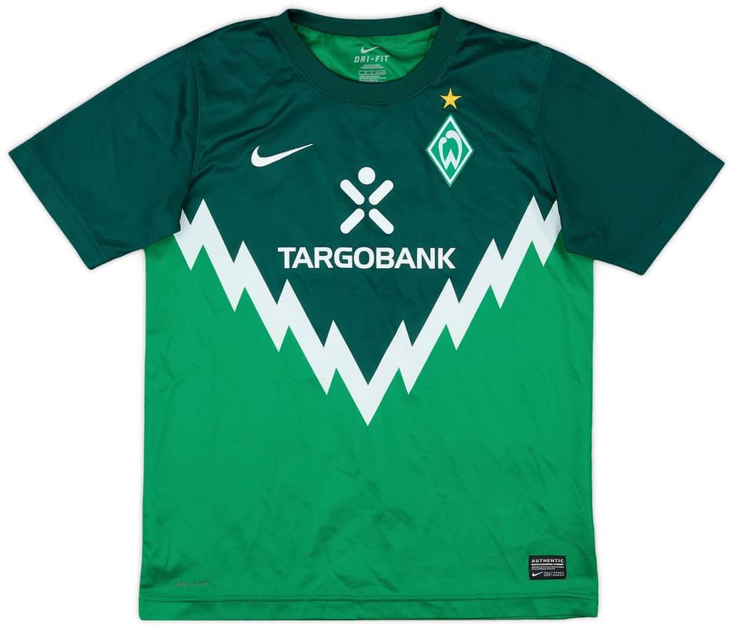 2010-11 Werder Bremen Home Shirt - 9/10 - (L.Boys)