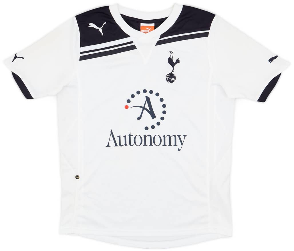 2010-11 Tottenham Home Shirt - 8/10 - (L.Boys)