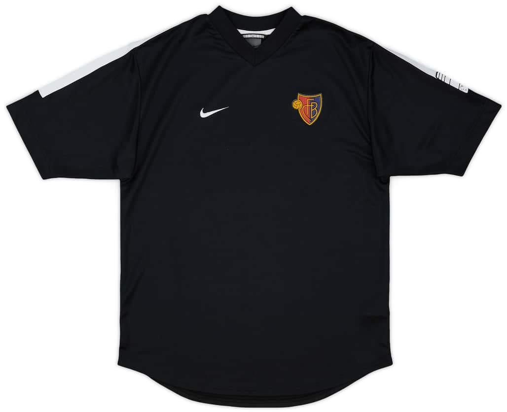 2002-03 FC Basel Nike Training Shirt - 9/10 - (S)